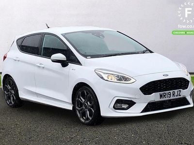 Used Ford Fiesta ST-Line 125 HP (91 kW) 2019 White Hatchback