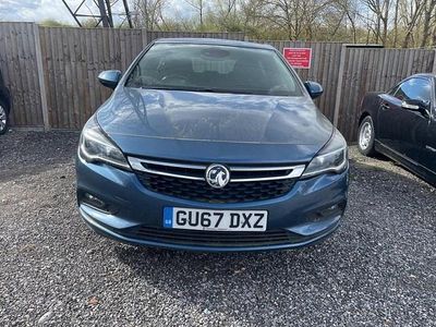 Used Vauxhall Astra SRi 150 HP (110 kW) 2017 Blue Hatchback