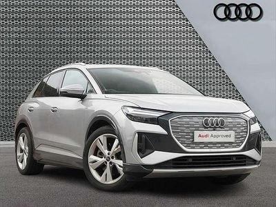 Used Audi Q4 e-tron S-Line 150 kW (204 HP) 2022 Silver SUV
