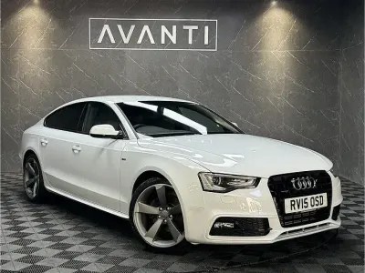 Used Audi A5 Black Edition 2015 White Coupe