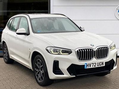 White Used 2022 BMW X3 M Sport SUV | £34,806 (Fair price)