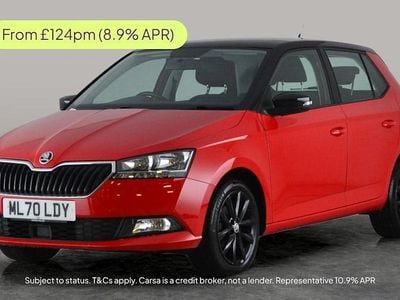 Red Used 2020 Skoda Fabia Colour Edition Hatchback | £9,068 (Fair price)