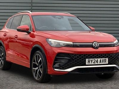 Used VW Tiguan R-line 150 HP (110 kW) 2024 Red SUV