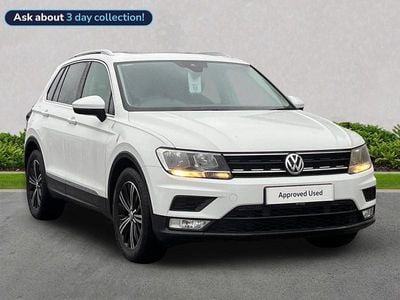 White Used 2016 VW Tiguan SE SUV | £14,371 (Fair price)