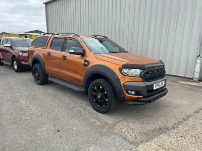 Used Ford Ranger Wildtrack 200 HP (147 kW) 2018 Orange Pickup