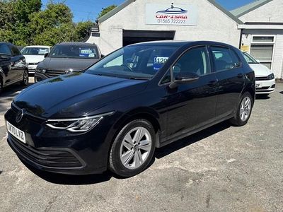Used VW Golf VII Life 130 HP (95 kW) 2021 Black Hatchback