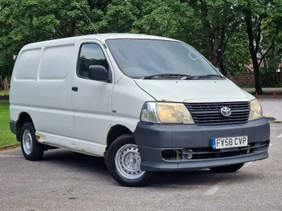 Used Toyota HiAce H1 109 HP (80 kW) 2008 White Van