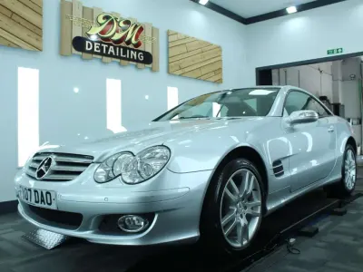 Used Mercedes SL350 272 HP (200 kW) 2007 Silver Cabriolet