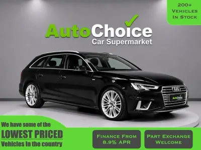 Używany Audi A4 S-Line 150 KM (110 kW) 2019 Czarny Kombi