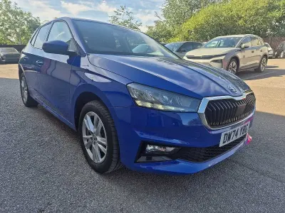 Used Skoda Fabia SE L 113 HP (83 kW) 2024 Energy blue Hatchback