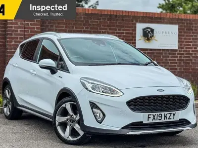 Used Ford Fiesta Active X 140 HP (102 kW) 2019 White Hatchback