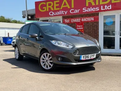 Used Ford Fiesta Titanium 2016 Grey Hatchback