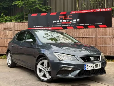 Usado Seat Leon FR 190 HP (139 kW) 2018 Cinzento Citadino