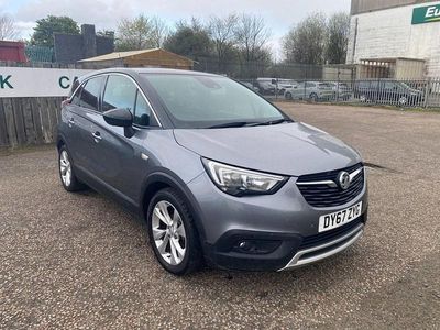 Used Vauxhall Crossland X 81 HP (59 kW) 2018 Grey SUV