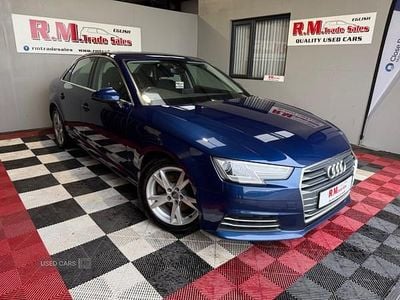 Used Audi A4 Business 2017 Blue Sedan