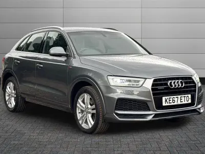 Used Audi Q3 S-Line 180 HP (132 kW) 2017 Grey SUV