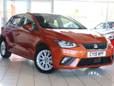 Used Seat Ibiza SE Technology 80 HP (58 kW) 2019 Orange Hatchback