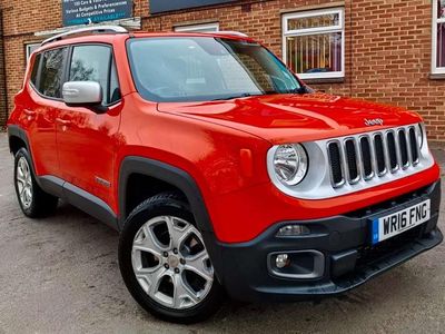 Used Jeep Renegade Limited 140 HP (102 kW) 2016 Orange SUV
