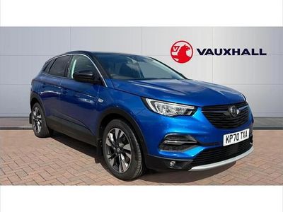 Used Vauxhall Grandland X 130 HP (95 kW) 2020 Blue SUV