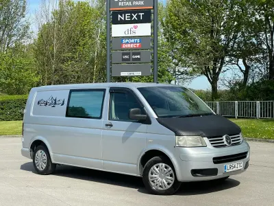 Usado VW Transporter 130 HP (95 kW) 2004 Prateado Van