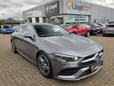 Used Mercedes CLA220 AMG Line Premium Plus 190 HP (139 kW) 2020 Grey Coupe