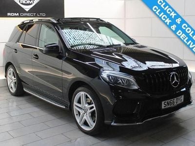 Used Mercedes GLE350 AMG line 2016 Black SUV