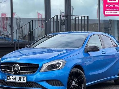 Used Mercedes A180 109 HP (80 kW) 2014 Blue Hatchback