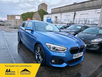 Used BMW 118 M Sport 2019 Blue Hatchback