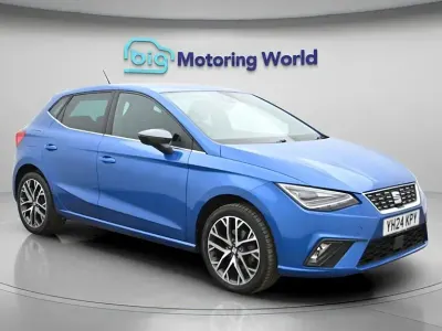 Używany Seat Ibiza XCELLENCE 110 KM (80 kW) 2024 Niebieski Hatchback