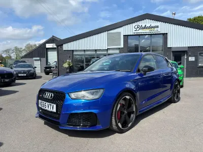 Used Audi RS3 Comfort 2015 Blue Sedan