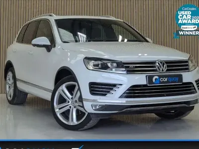 Used VW Touareg R-line Plus 262 HP (192 kW) 2017 White SUV