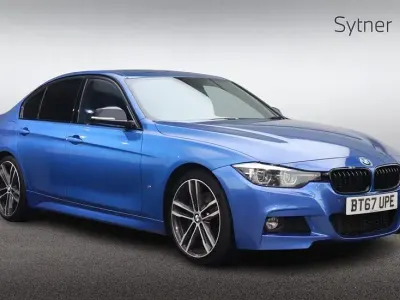 Used BMW 330 M Sport 249 HP (183 kW) 2017 Blue