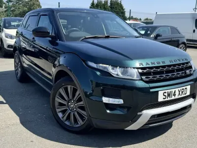 Used Land Rover Range Rover evoque Dynamic 2014 Green SUV