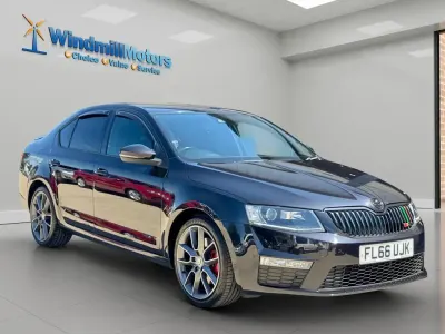 Used Skoda Octavia vRS 150 HP (110 kW) 2016 Black Estate