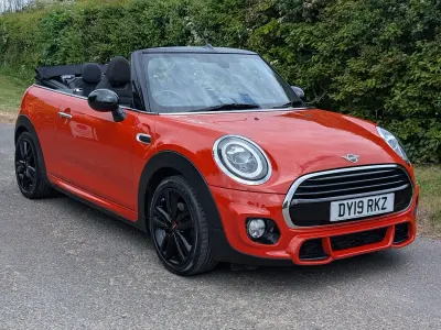 Used Mini Cooper Cabriolet Sport 2019 Orange Cabriolet