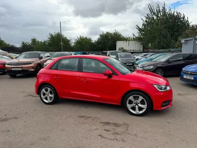 Used Audi A1 Sport 116 HP (85 kW) 2018 Red Hatchback