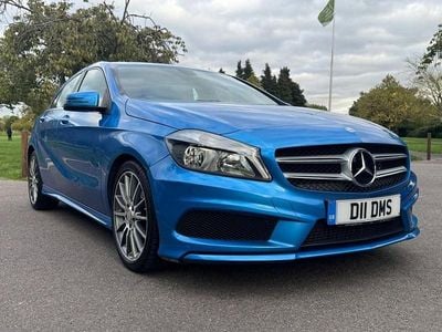 Blue Used 2015 Mercedes A180 AMG Hatchback | £12,495 (Fair price)
