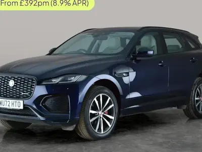 Used Jaguar F-Pace R-Dynamic 204 HP (150 kW) 2022 Blue SUV