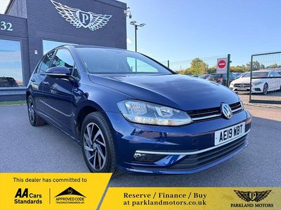 Used VW Golf VII Match 115 HP (84 kW) 2019 Blue Hatchback