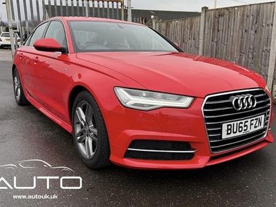 Red Used 2015 Audi A6 S-Line Sedan | £8,990 (Fair price)