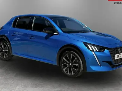 Used Peugeot 208 Premium 102 HP (75 kW) 2022 Blue Hatchback
