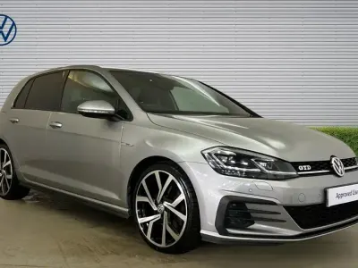 Used VW Golf VII GTD 184 HP (135 kW) 2018 Silver Hatchback