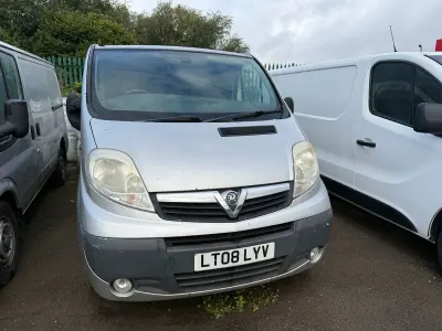 Used Vauxhall Vivaro Sportive 115 HP (84 kW) 2008 Silver MPV