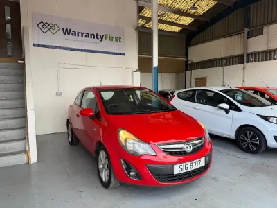 Używany Vauxhall Corsa Excite 2014 Czerwony Hatchback