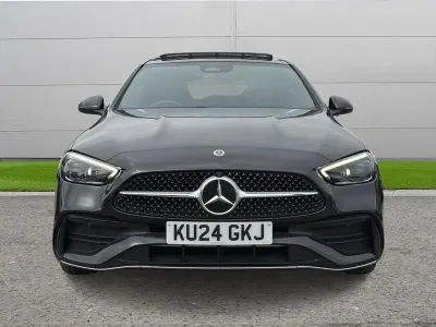 Used Mercedes C200 AMG line 221 HP (162 kW) 2024 Grey Sedan