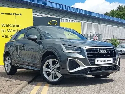 Used Audi Q2 S-Line 110 HP (80 kW) 2021 Grey SUV