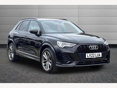 Used Audi Q3 Black Edition 150 HP (110 kW) 2022 Black SUV