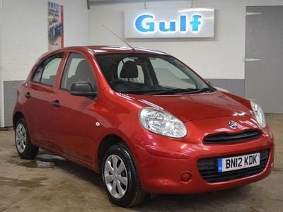 Red Used 2012 Nissan Micra Visia Hatchback | £2,850 (Fair price)