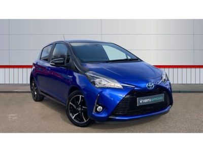 used Toyota Yaris Hybrid 1.5 Hybrid Red Bi-tone 5dr CVT