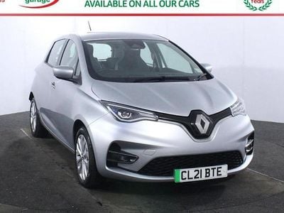 Usado Renault Zoe Iconic 100 kW (136 HP) 2021 Cinzento Citadino
